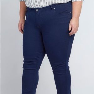 NWT April Jeans Savvi Piphany Navy Jeans XL